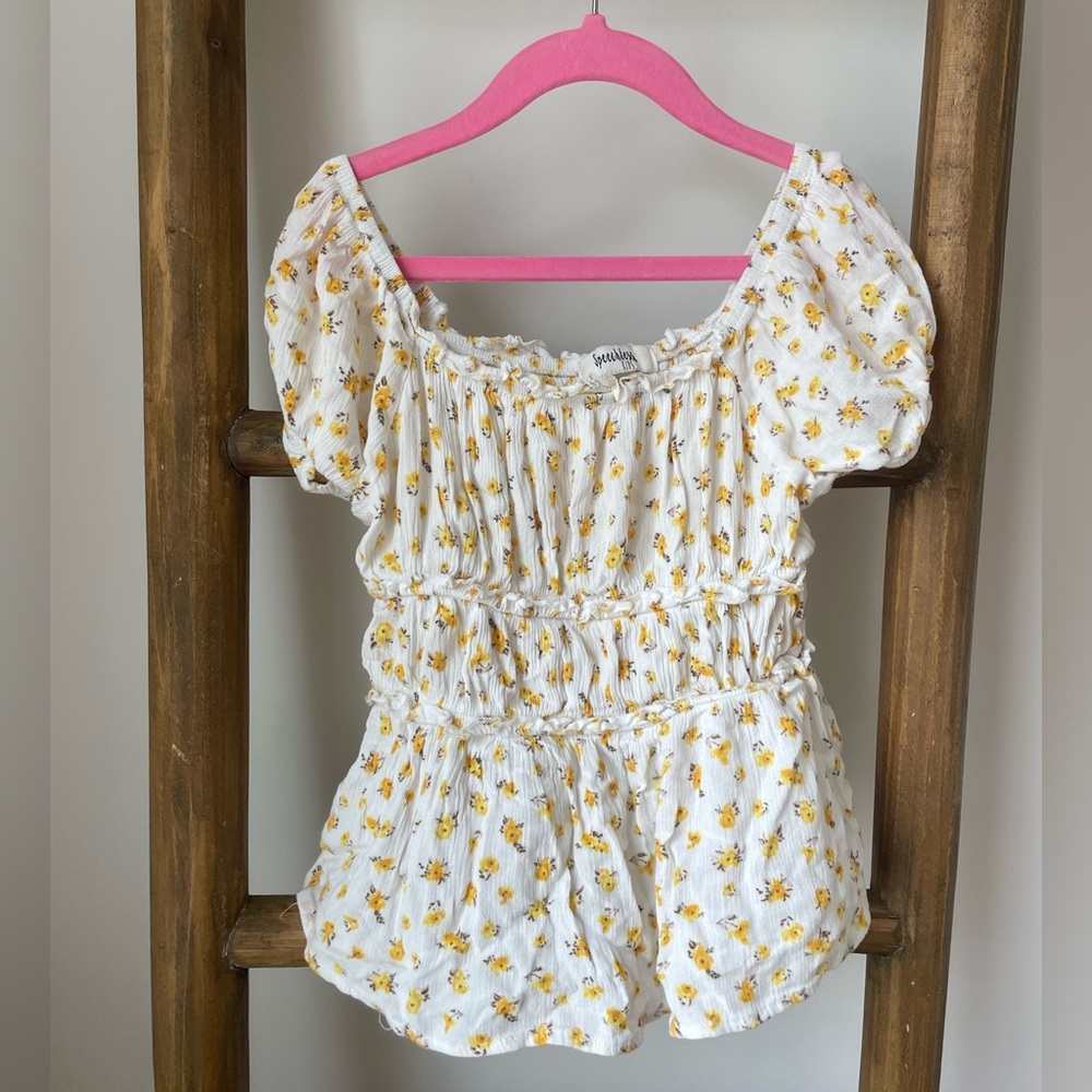 Unique Gauze Girls Top